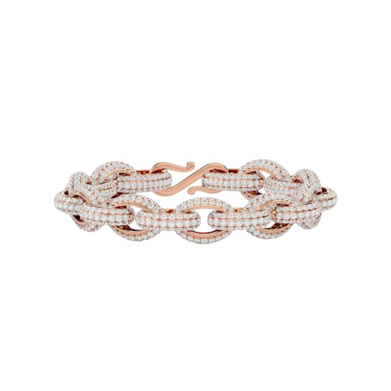BELCHER CHAIN BRACELET ROSE GOLD