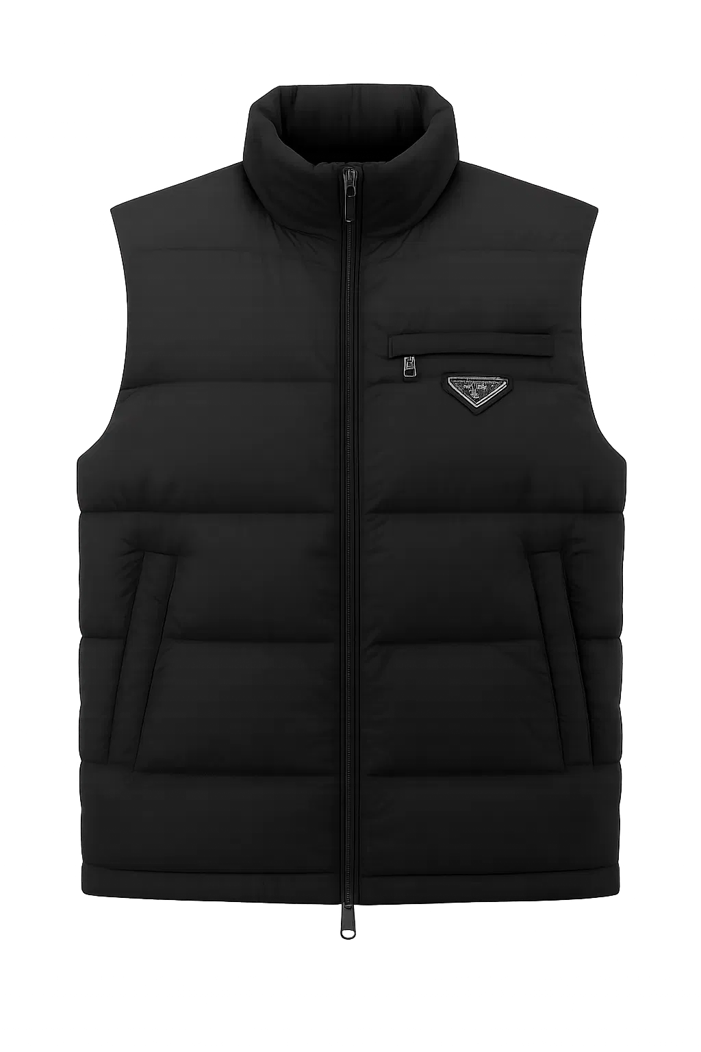PRADA Down Vest Black