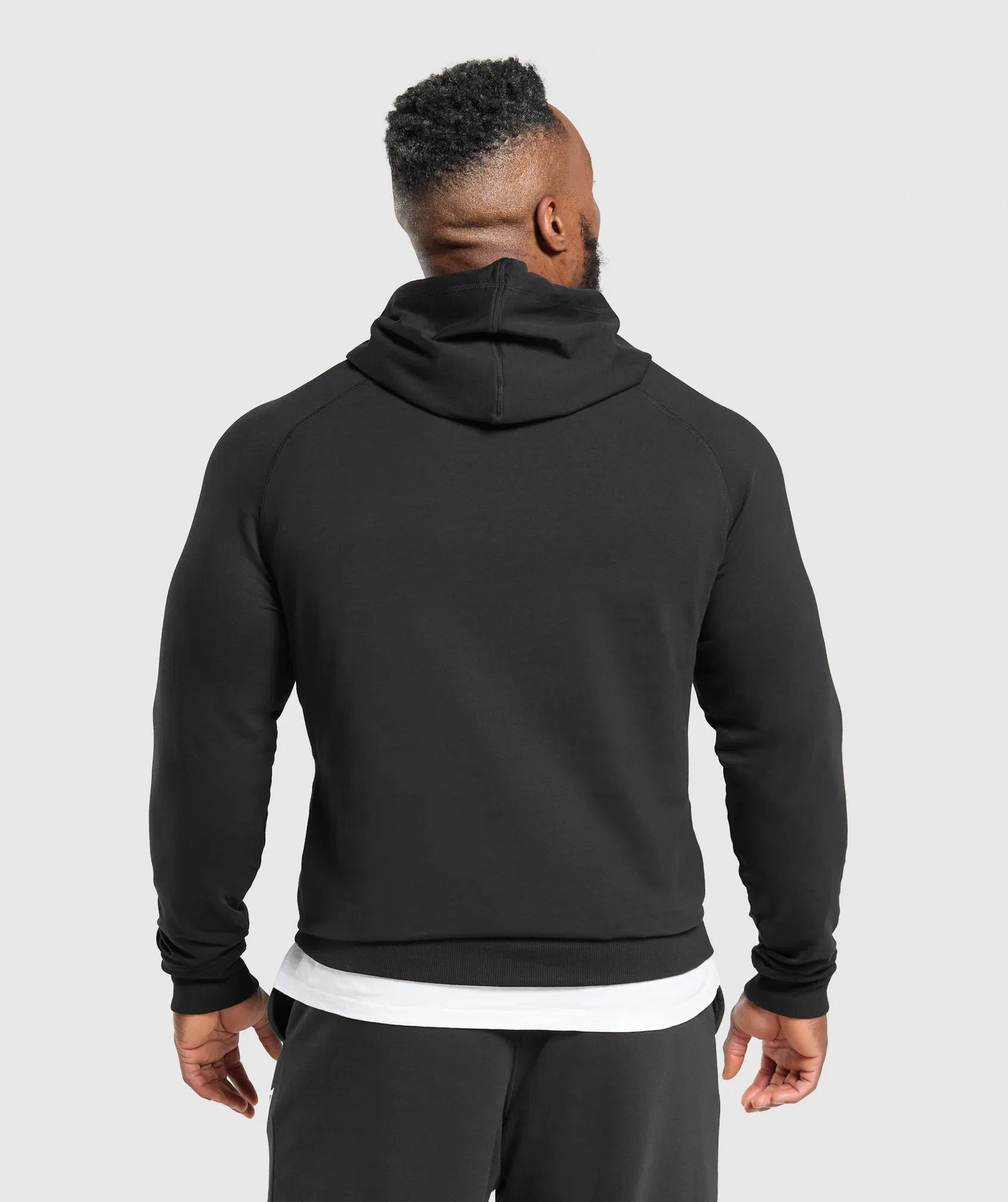 Gymshark Prime Hoodie Black/Vivid Red
