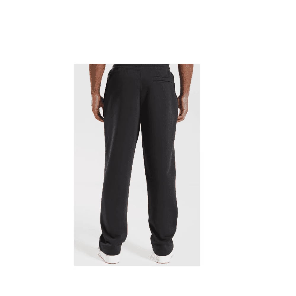 Gymshark Crest Straight Leg Joggers Black