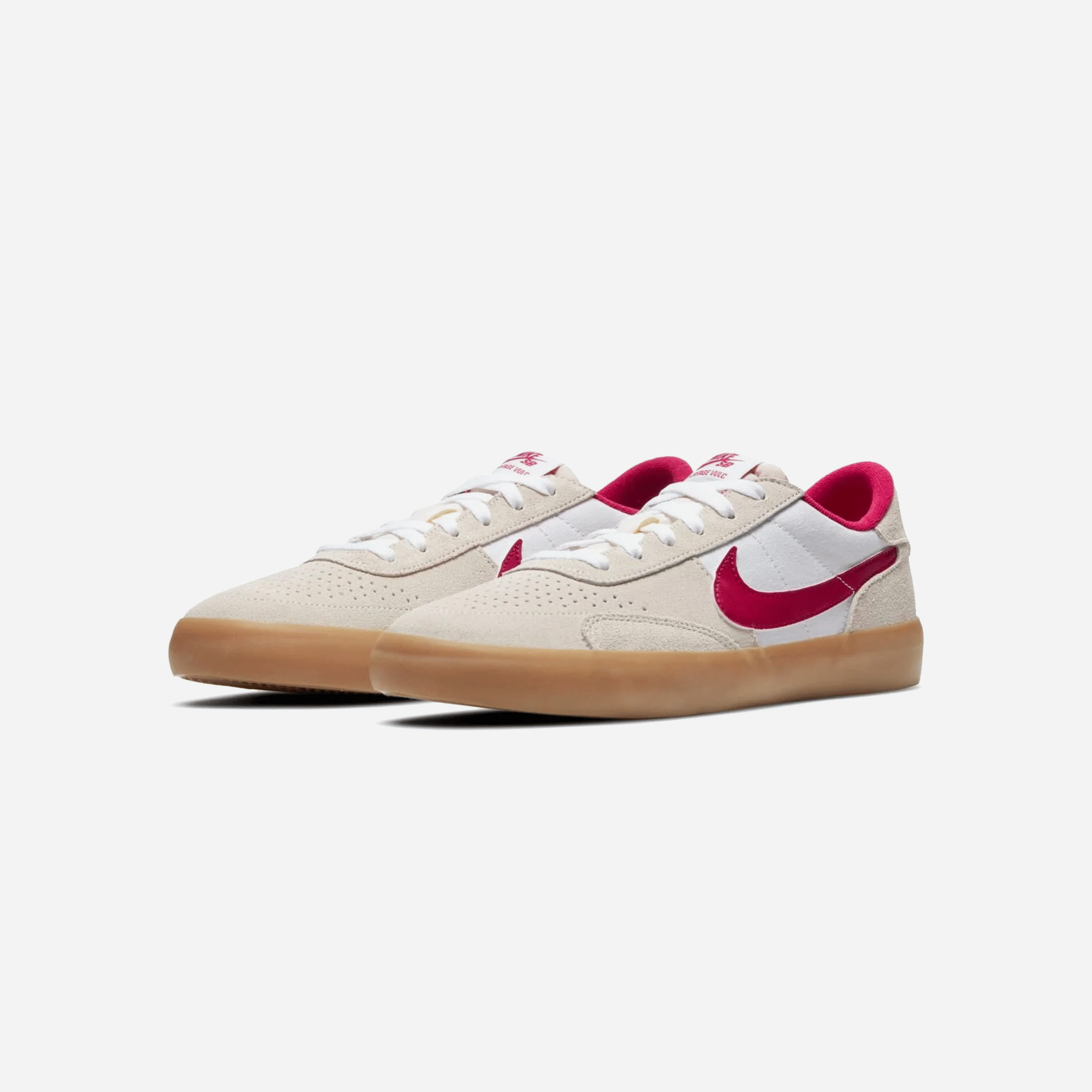Nike Heritage Vulc SB Summit White Cardinal Red