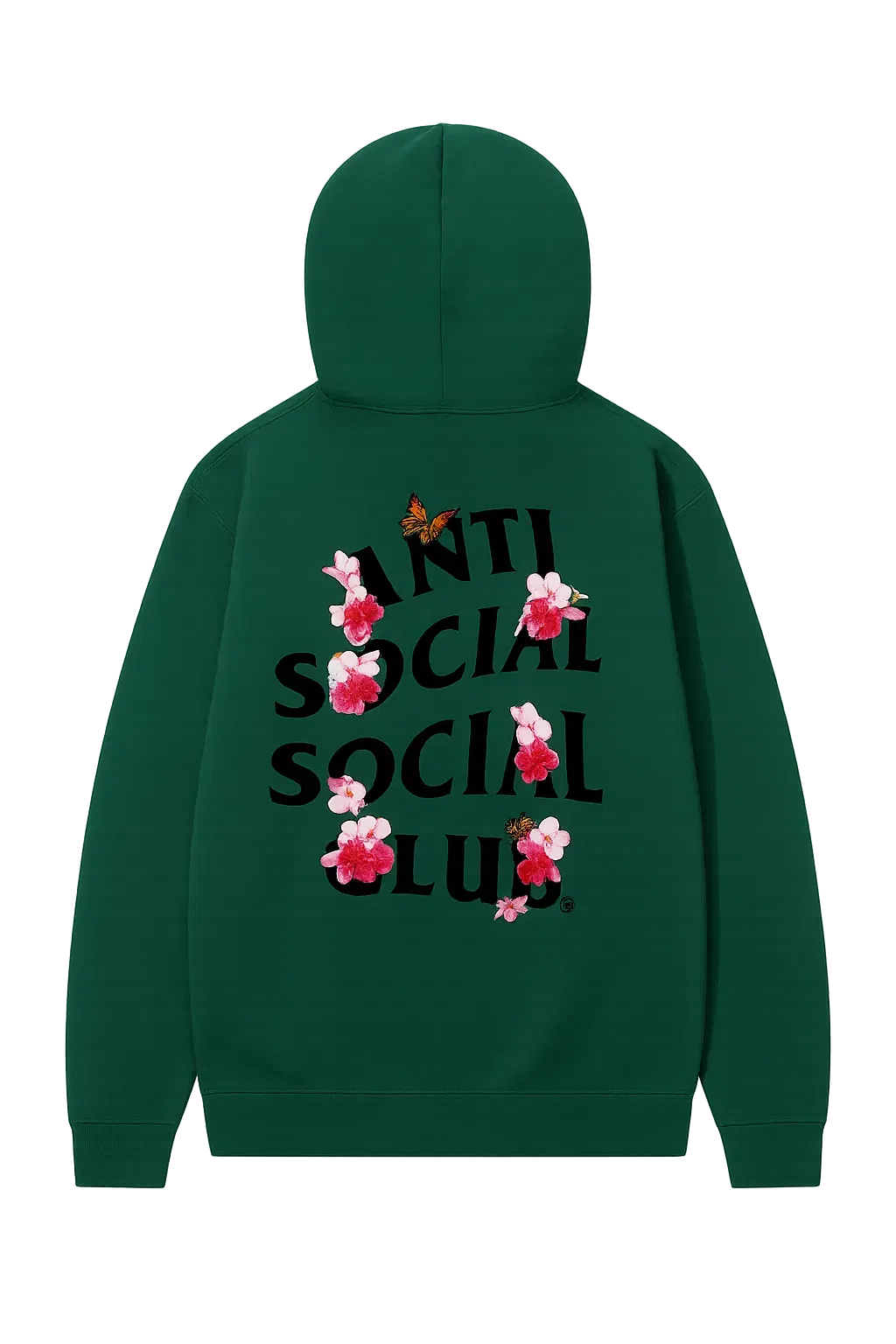 Anti Social Social Club Kkotch Hoodie Green
