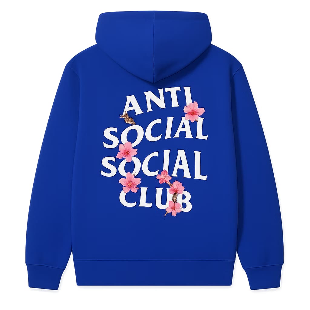 Anti Social Social Club Hoodie Blue