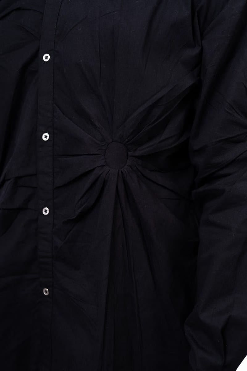 Revolution Shirt- Midnight black