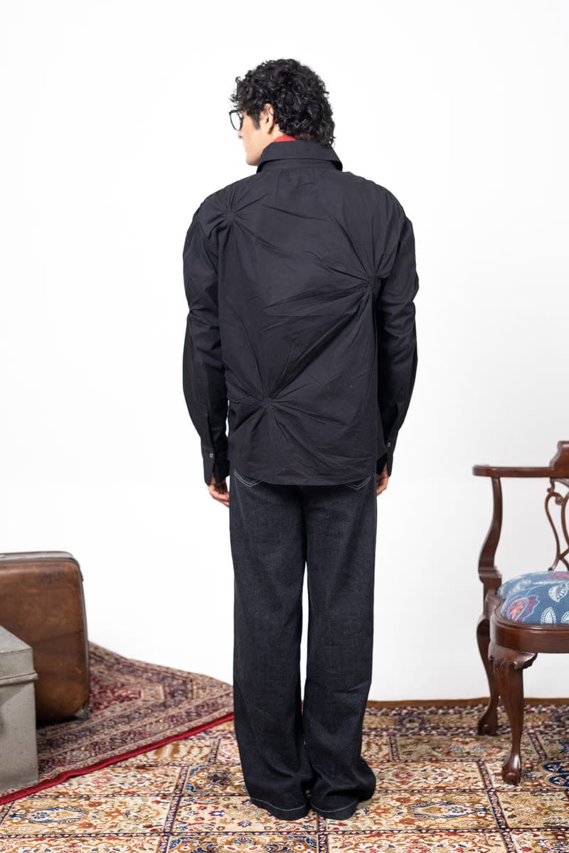 Revolution Shirt- Midnight black