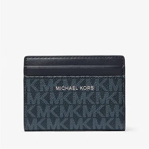 Micheal Kors Cooper Signature Logo Bi-Fold Wallet