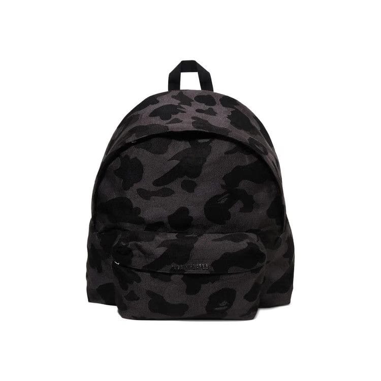 BAPE Solid Camo Jacquard Daypack Black