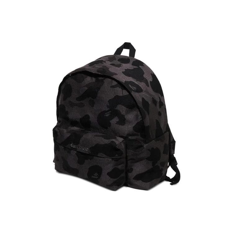 BAPE Solid Camo Jacquard Daypack Black