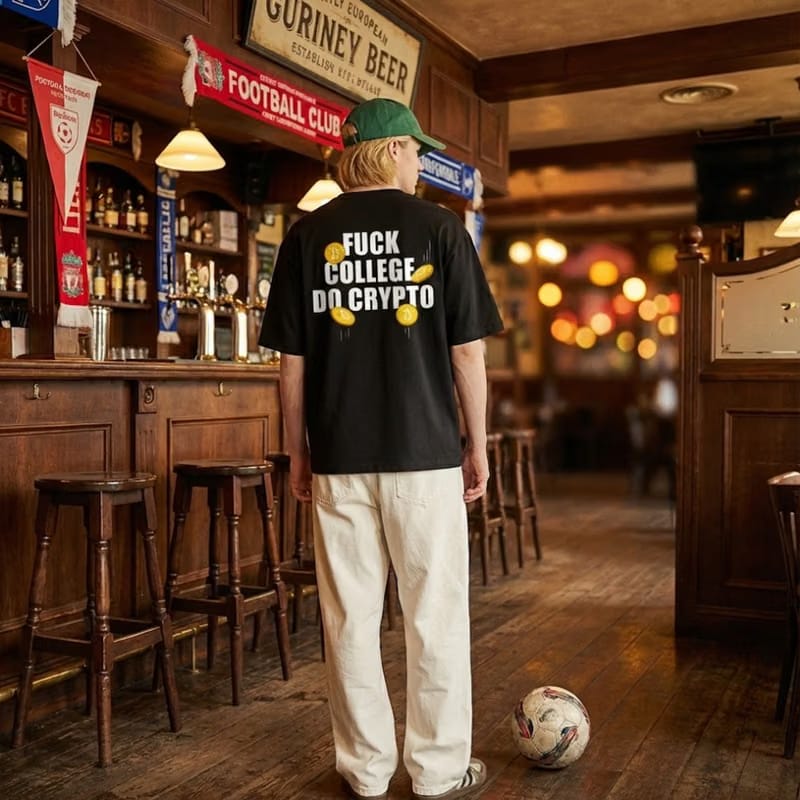 Fuck College Do Crypto T-Shirt