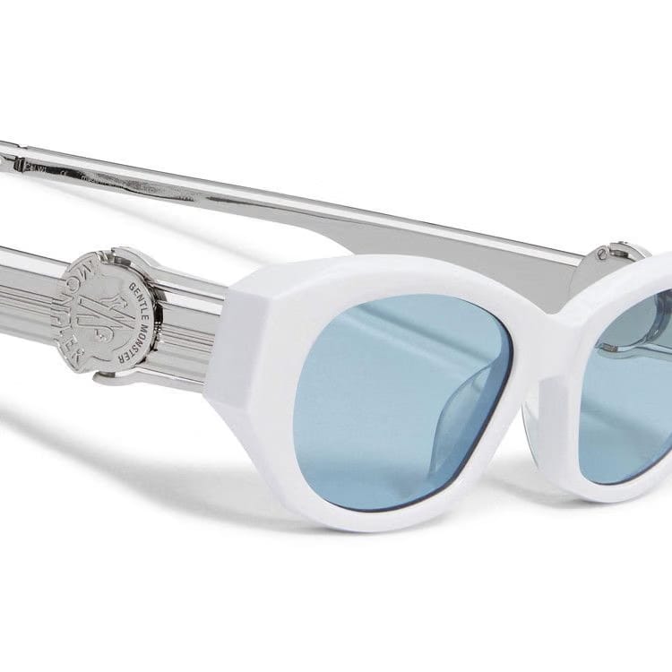 Gentle Monster x Moncler Swipe 2 Sunglasses White