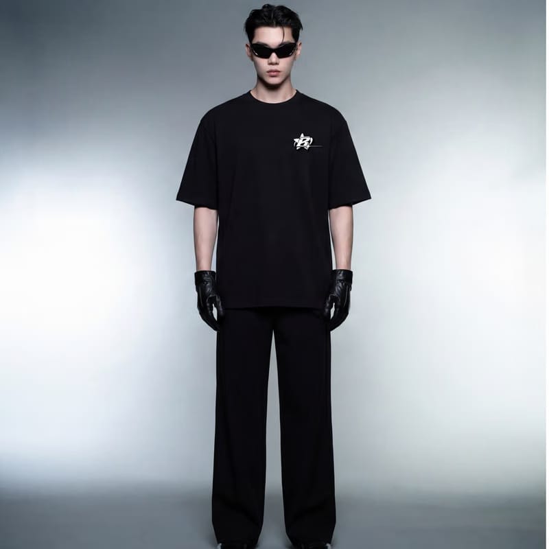 Missionary Oversized Black T-Shirt