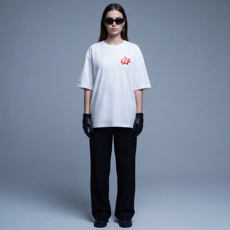Never Trust a Girl Behind the DJ Booth Oversized T-Shirt