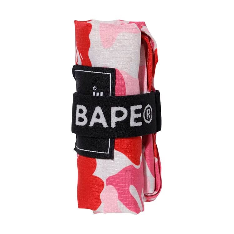 BAPE ABC Camo L Shopping Bag Pink