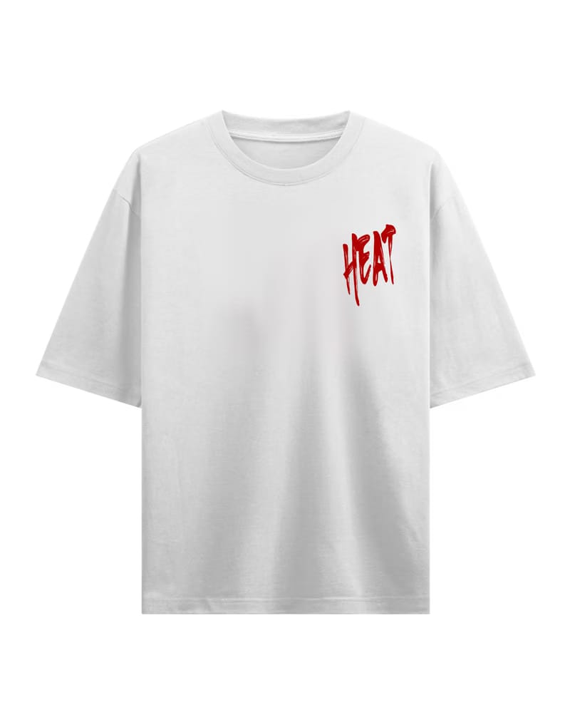 No Room for Love White Oversized T-Shirt