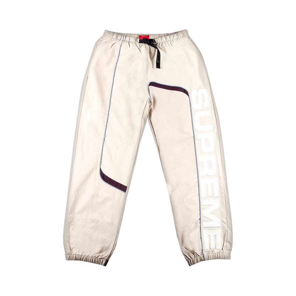 Supreme S Paneled Belted Track Pant Dusty Pink