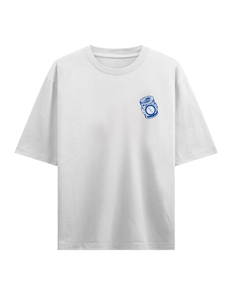 Rolex Supercars Hot Mom's White Oversized T-Shirt