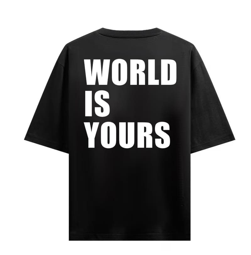 World Is Yours Oversized T-Shirt