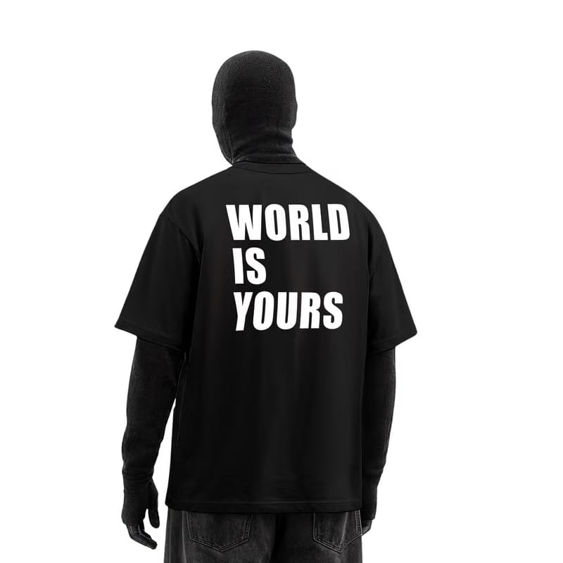 World Is Yours Oversized T-Shirt