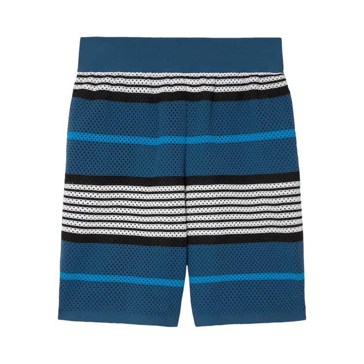 Burberry Knit Shorts Rich Navy