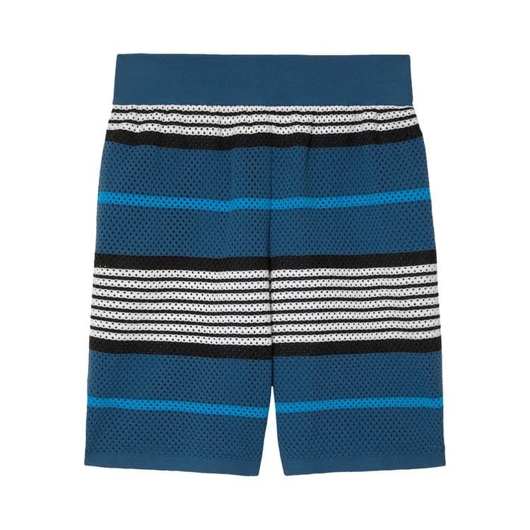 Burberry Knit Shorts Rich Navy