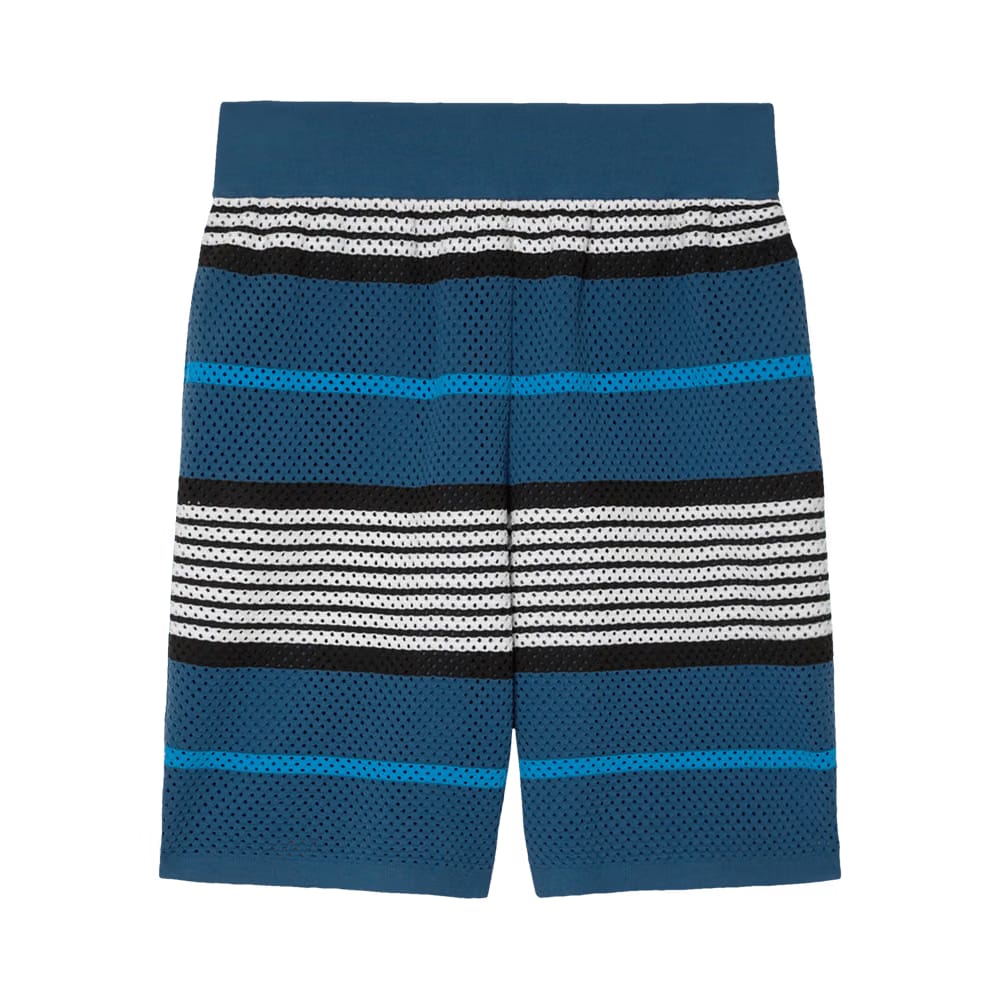 Burberry Knit Shorts Rich Navy