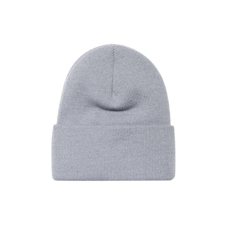 Stussy Stock Cuff Beanie Grey Heather