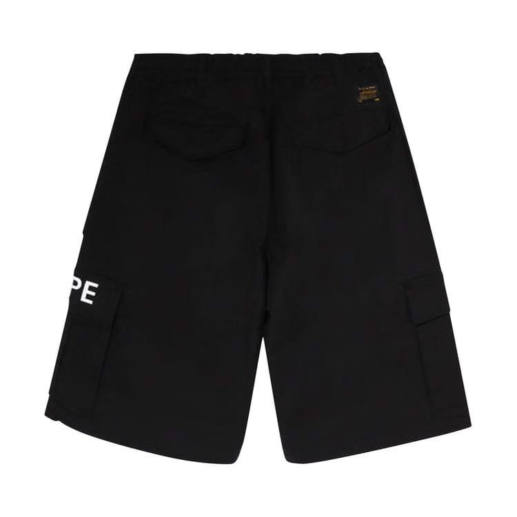 BAPE 6 Pocket Wide Fit Shorts Black