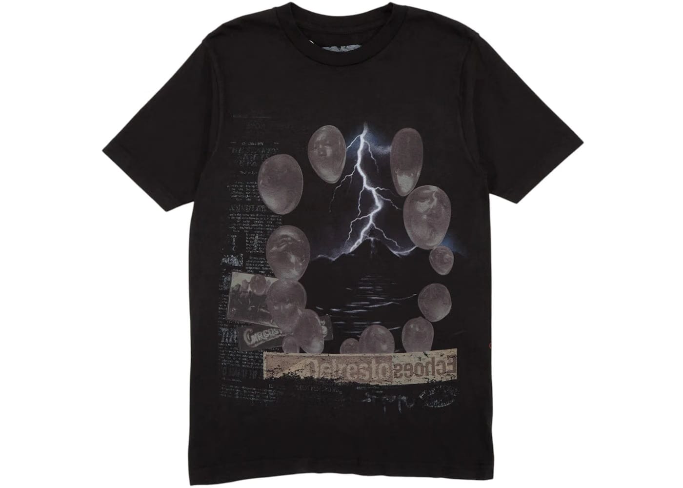 Travis Scott Utopia Echoes Circus Maximus T-Shirt Black