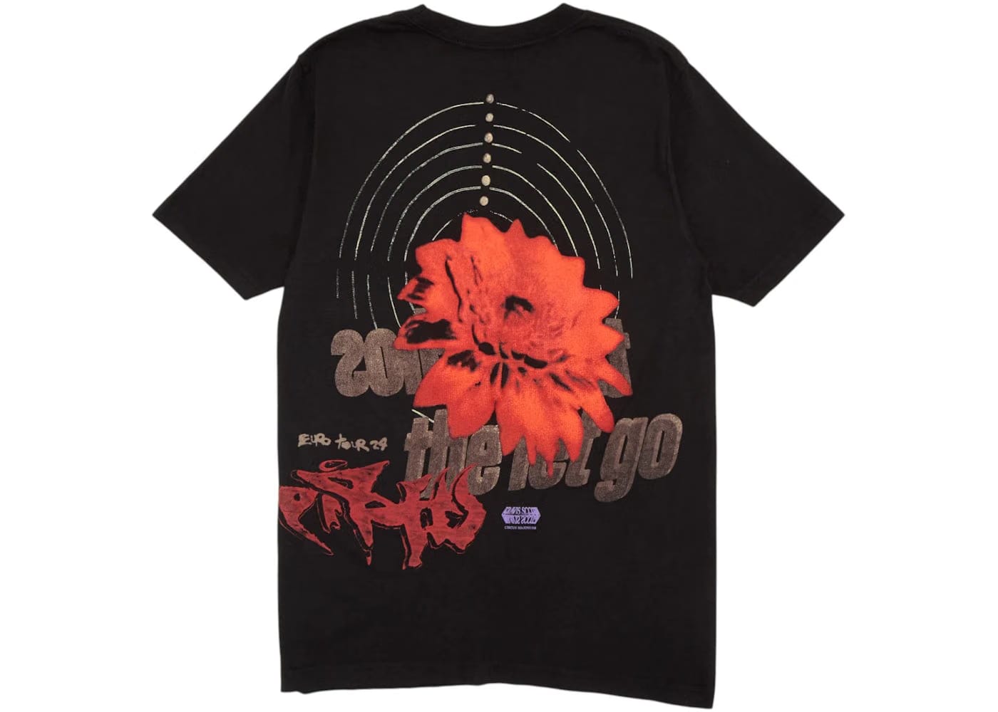 Travis Scott Utopia Echoes Circus Maximus T-Shirt Black