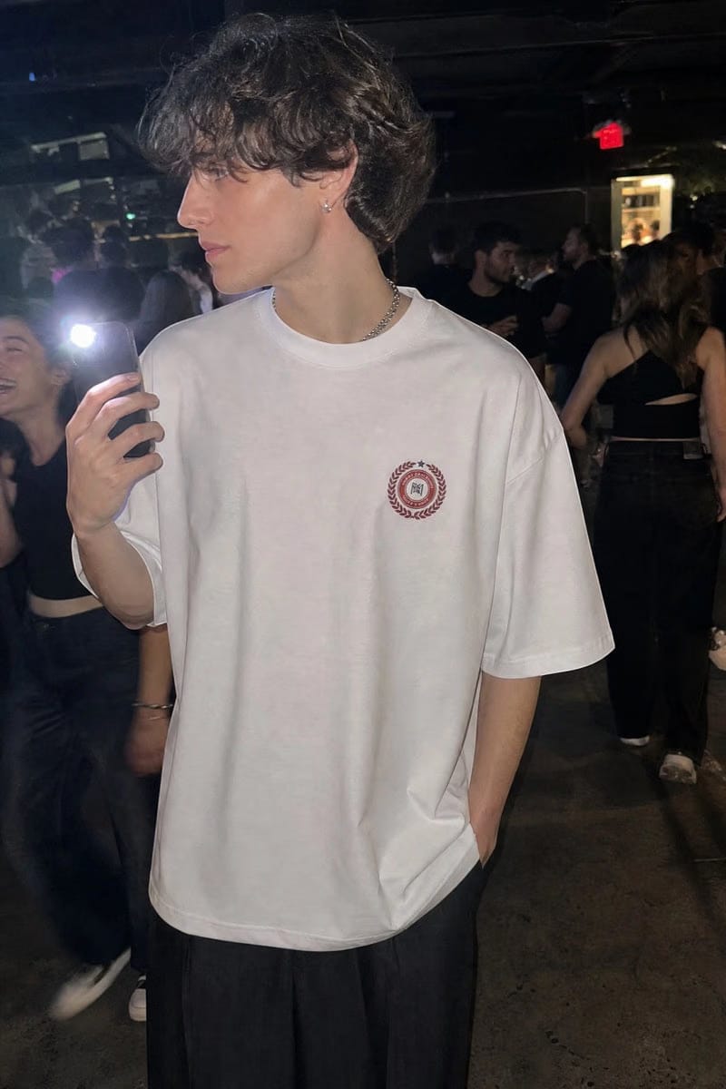 Myugen Texas Pride Oversized T-Shirt White