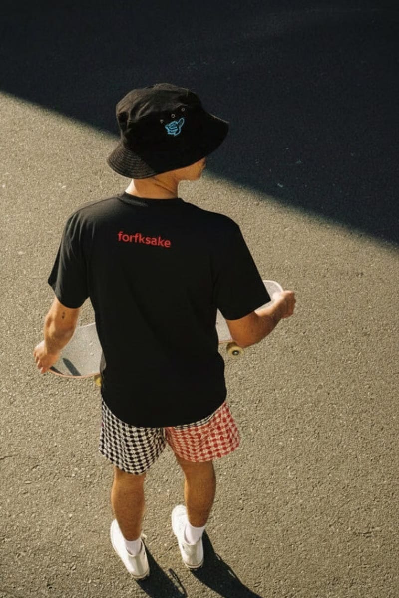 Forfksake Wicked Treats Black T-Shirt