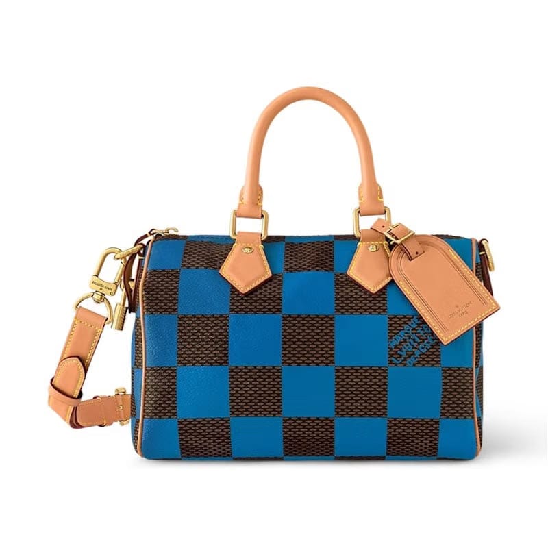 Louis Vuitton Speedy 25 Bandoulière Damier Pop Blue