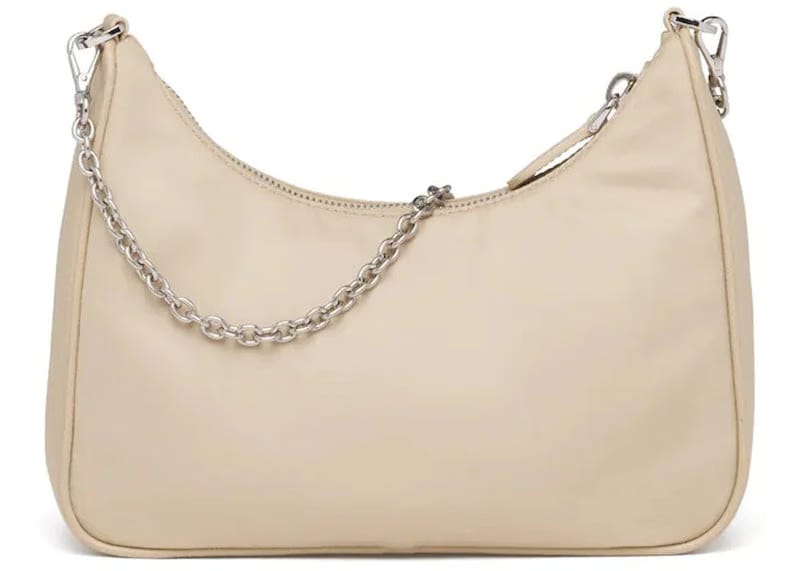 Prada Re-Edition 2005 Re-Nylon Bag Desert Beige