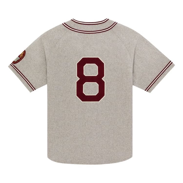 Aimé Leon Dore x Mitchell & Ness Team Baseball Jersey Oatmeal