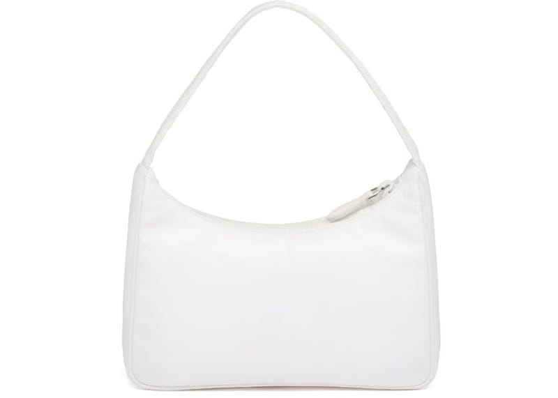 Prada Re-Edition 2000 Nylon Mini Bag White