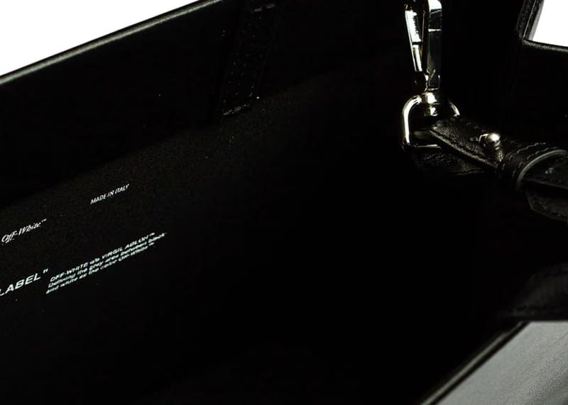 Off-White Medium Box Bag Black/White