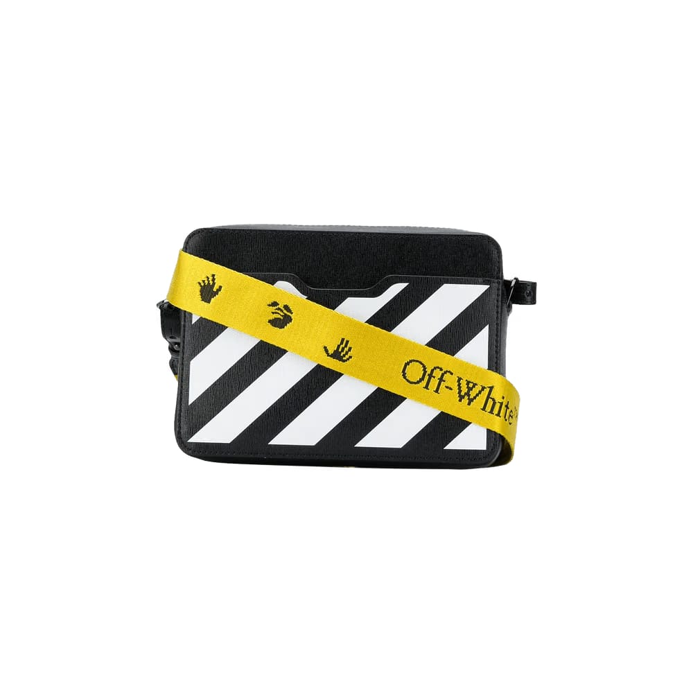 Off-White Camera Bag Diag Black White
