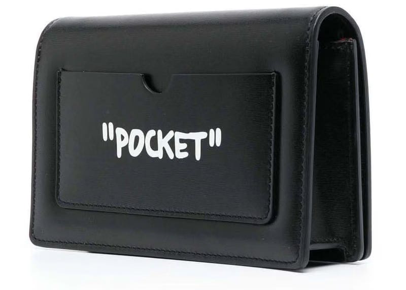 Off-White Jitney 0.5 Quote Shoulder Bag Black/White