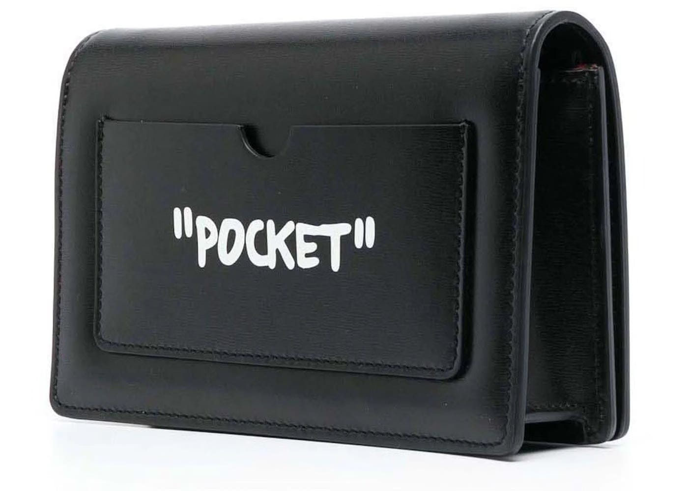 Off-White Jitney 0.5 Quote Shoulder Bag Black/White
