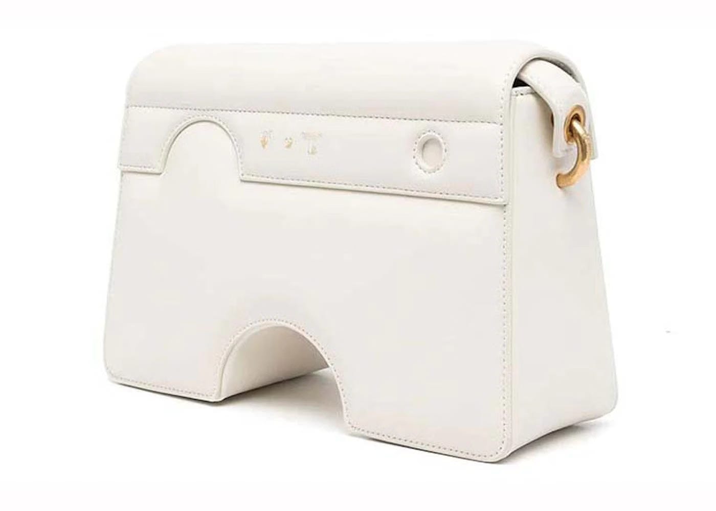 Off-White Burrow 27 Bag Beige