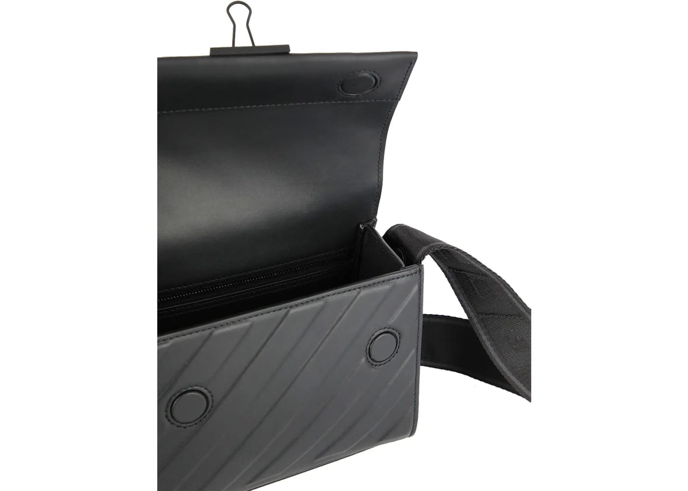 Off-White Clipper Bag Black