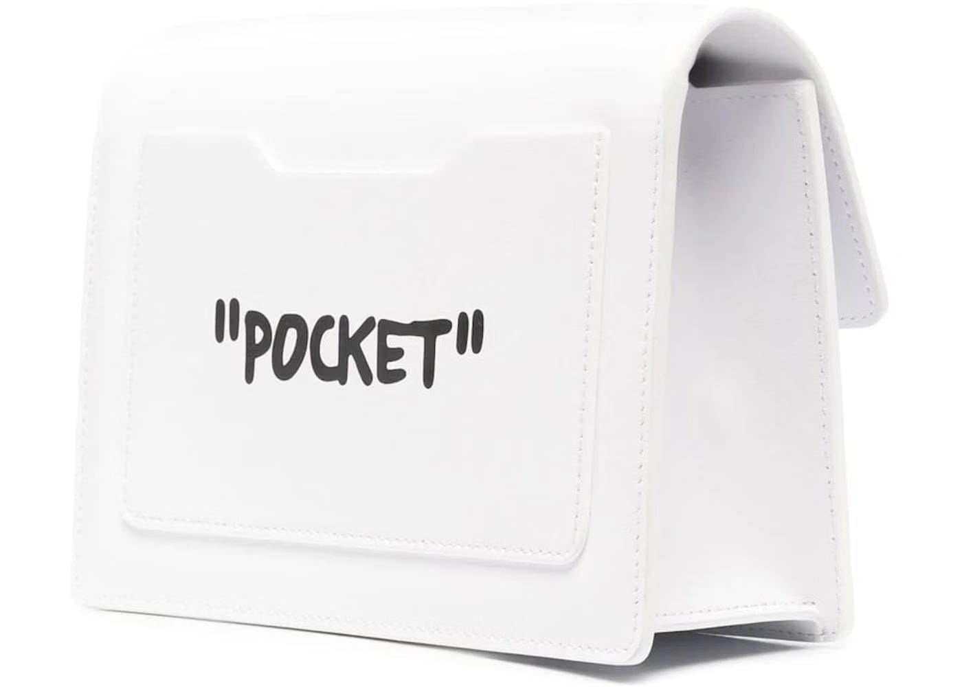 Off-White Cash Inside Ss22 Jitney Bag White/Black
