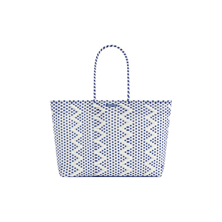 Aimé Leon Dore Paralía Woven Tote Bag Navy