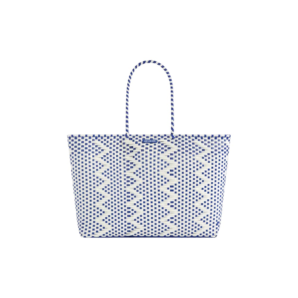 Aimé Leon Dore Paralía Woven Tote Bag Navy