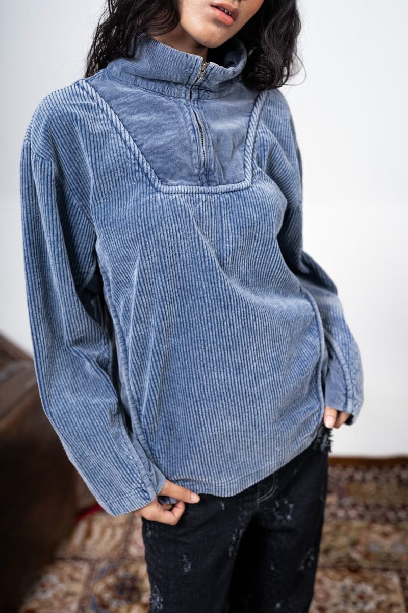 Dual Corded Unisex Pullover