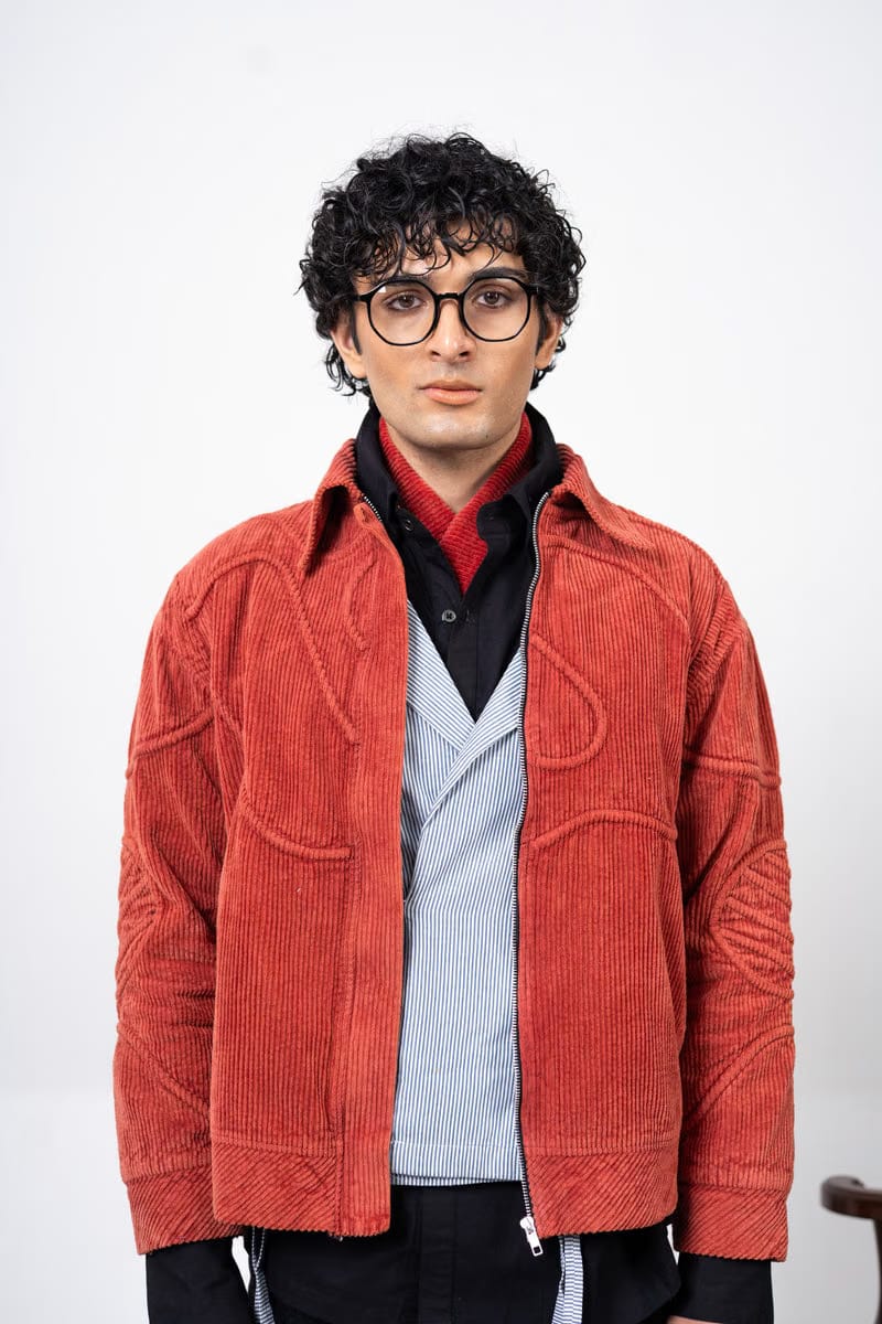 Scarlet Corded Unisex Jacket