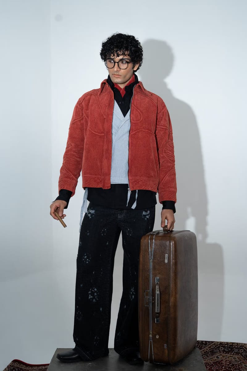 Scarlet Corded Unisex Jacket