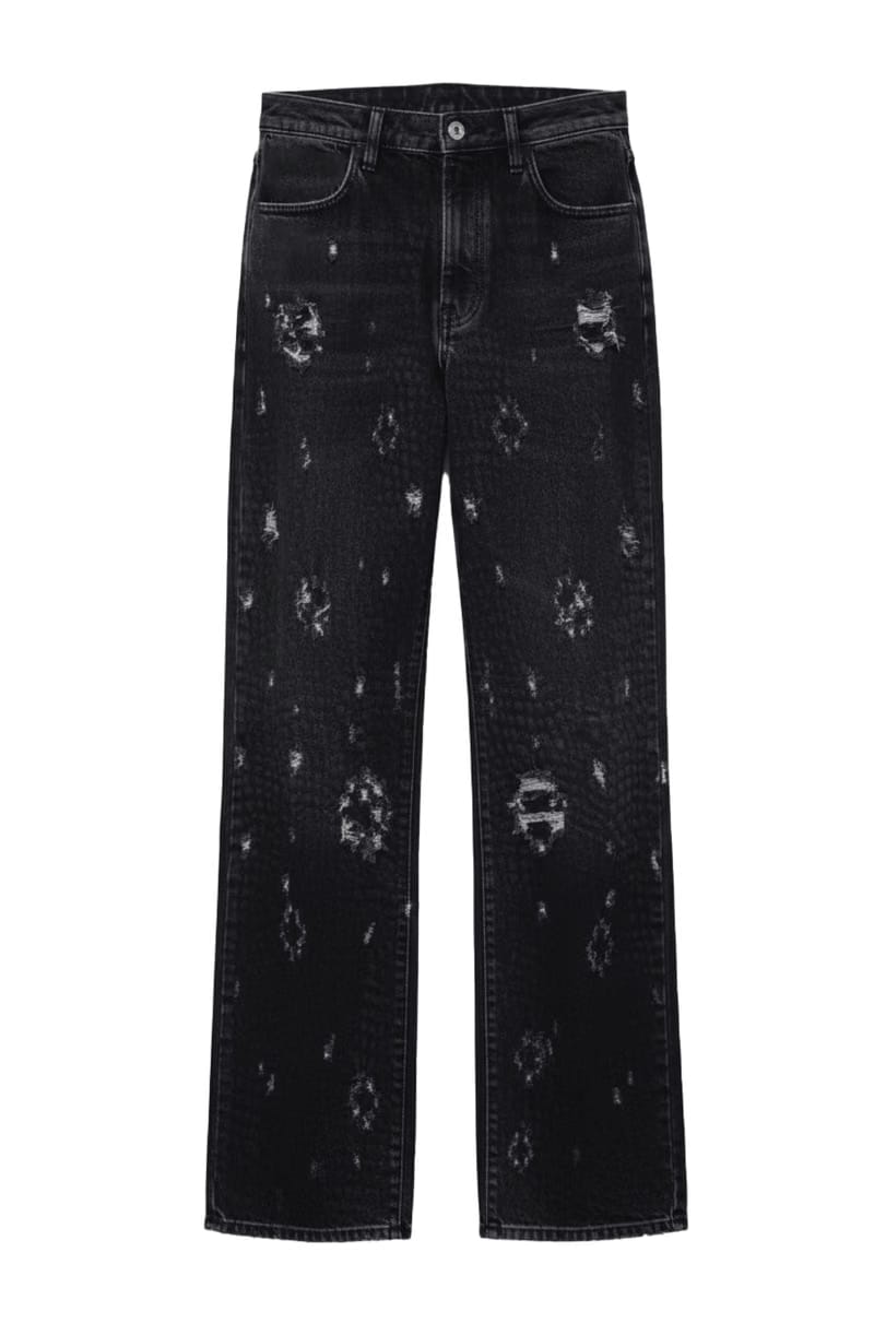 Snake Charmer Denim- Black