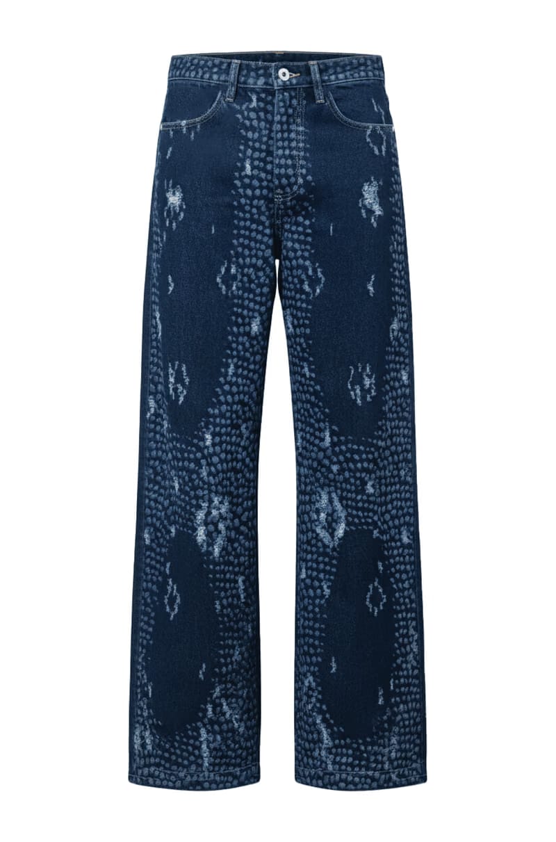 Snake Charmer Denim- Blue
