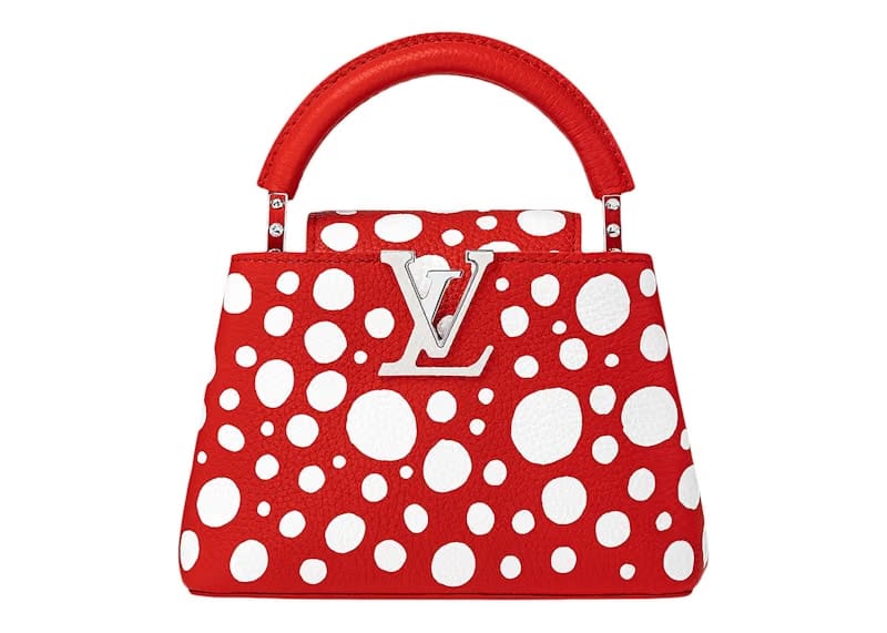 Louis Vuitton x Yayoi Kusama Capucines Mini Red/White